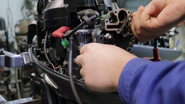 SEA-PRO T9.9S облегчённый. Обзор и ремонт лодочного мотора. Перегрев, потеря мощности смотреть онлайн