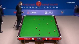 GREAT BATTLE! | Mark Selby Making It 3-3 Against Ronnie O'Sullivan | 2023 Snooker Shanghai Masters