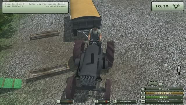 Farming Simulator 2013, 3 ч — куры, трактор и дела... смотреть онлайн