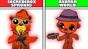 Sprunki в Avatar World: Параллельные Миры 🌅🌙