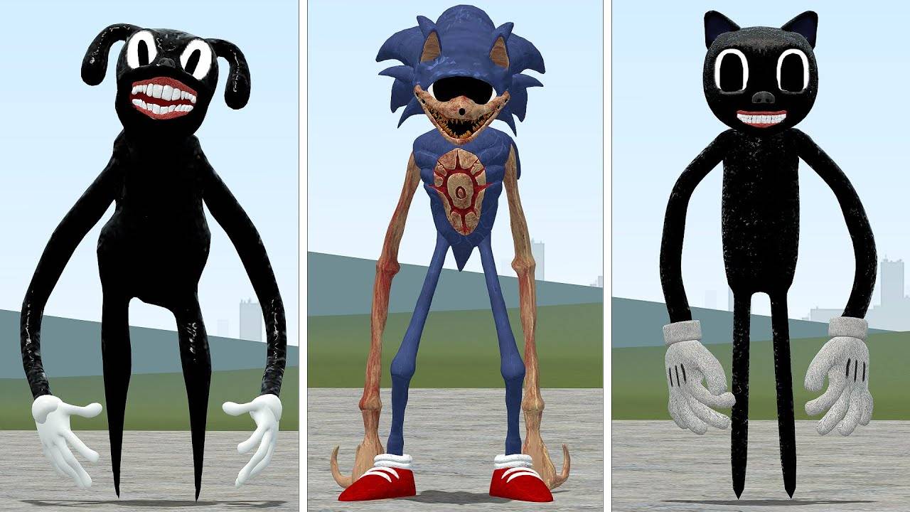 Я Нашел Новую Мультяшную Собаку Против Мультяшного Кота Против Хоррора Соника Эйкса смотреть онлайн