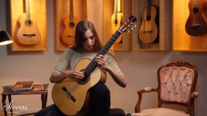 Mailani Diebold plays Alfonsina y el mar by Ariel Ramírez on a 2025 Ennio Giovanetti Guitar