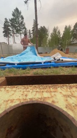Как только мчс прислали уведомление о штормовом предупреждении сразу вспомнил что надо поставить бас