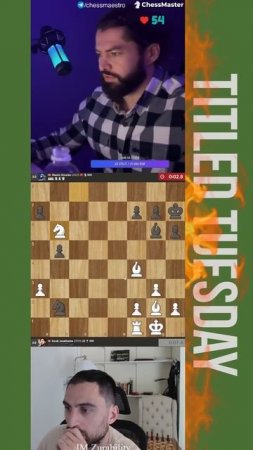 ПОХОЖЕ ДЕЛО ДРЯНЬ!! // IM ЗУРАБ ДЖАВАХАДЗЕ vs FM МАКСИМ ОМАРИЕВ #шахматы #chess