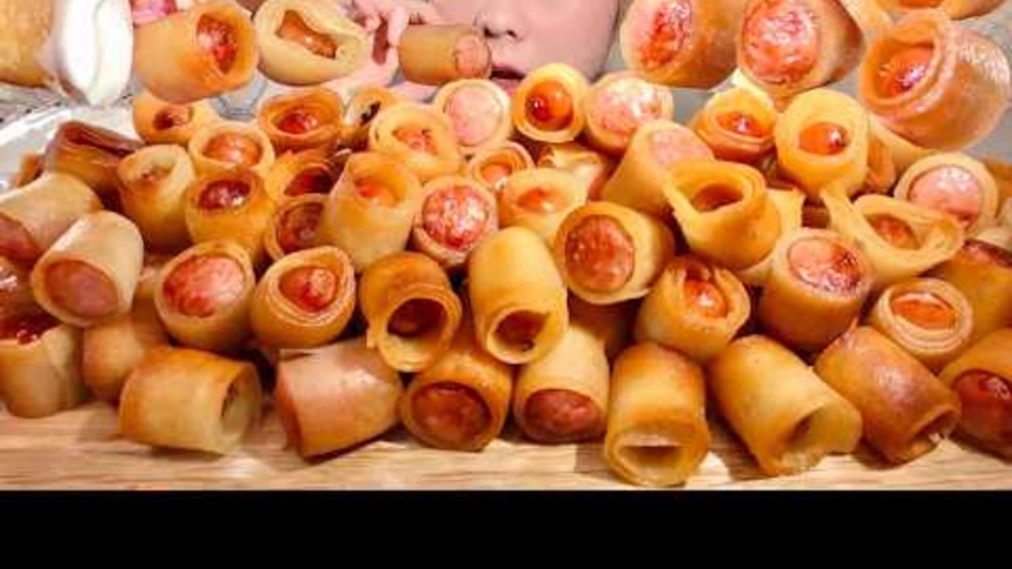 Асмр хрустящие сосиски смотреть онлайн