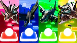 БОМБАРДИРО КРОКОДИЛО из Итальянского Брейнрот Мема | Tiles Hop №96