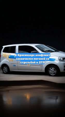 В Краснодаре конфликт закончился погоней со стрельбой и ДТП