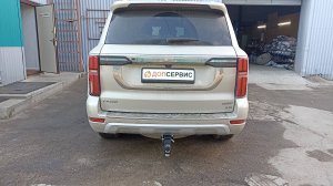 Фаркоп на Tank 500 с 2023 г.в, Haval H5 с 2024 г.в, Haval H9 с 2024, легкосъёмный шар под квадрат.