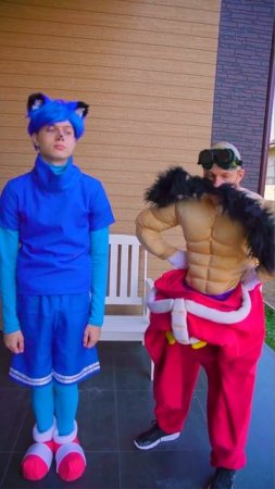 Sonic and Eggman Sigma! #sonic #funny