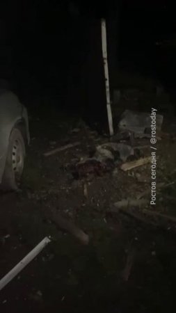 В посëлке Раково в Красном Сулине в результате атаки БПЛА погибла собака, повреждён автомобиль.