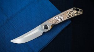 КРАСОТИЩА! Meteor knives Kazan складной нож.