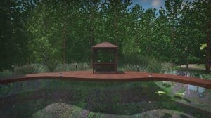 Видеопрогулка по участку / Морозово / Эскизное предложение #1