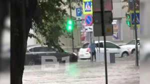 В европейской части России целый ряд регионов оказался во власти непогоды