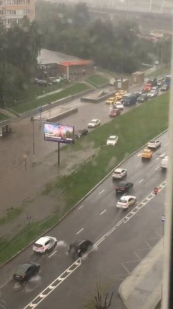 💦Потоп у метро Кантемировская💦