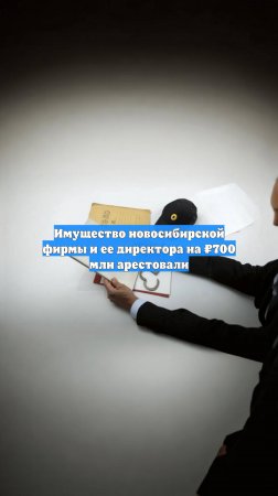 Имущество новосибирской фирмы и ее директора на ₽700 млн арестовали