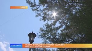 Неделя в Мордовии начнется с дождей: прогноз Гидрометцентра
