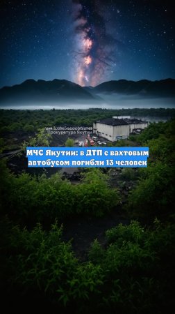 МЧС Якутии: в ДТП с вахтовым автобусом погибли 13 человек