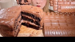 Асмр тортик шоколадный
