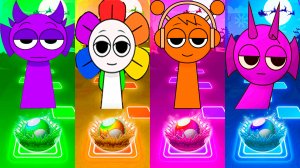 Спрунки 166 уровень - Мультики про Спрунке | МУЛЬТФИЛЬМЫ SPRUNKI в Tiles Hop