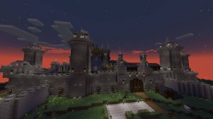Обзор крепости в Майнкрафт! Но в крепости кто-то есть...