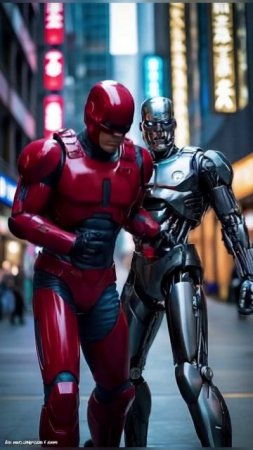 RoboCop vs. Terminator, терминатор побеждает робокопа