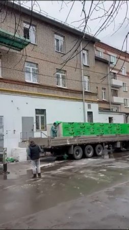 Отзыв о доставке и разгрузке блоков Поритеп 18.04.24