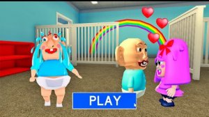 Играем в Roblox ➡ ️ СЕКРЕТНОЕ ОБНОВЛЕНИЕ | СТРАШНАЯ КУКЛА ВЛЮБИЛАСЬ В МАЛЫШКУ ПОЛЛИ? ОББИ РОБЛОКС