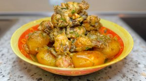Курица с картошкой по-сибирски