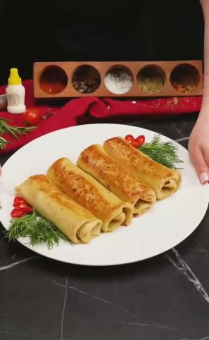 🥞Картофельные блинчики с начинкой 
#насковороде