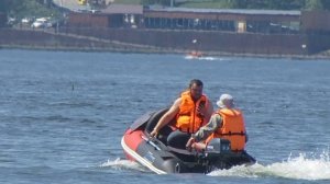 6.7.2025г Енисей лодка и спас жилеты - все как положено MVI_7904