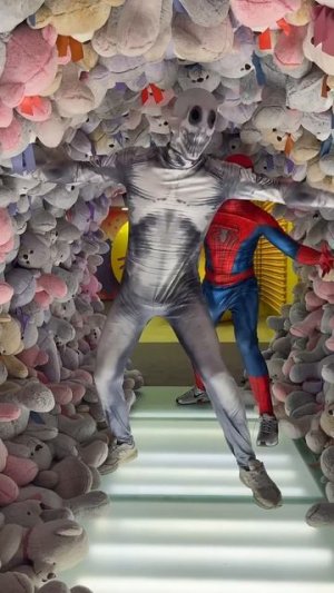 Spiderman made zombies happy@dvizhenie21 #shorts
