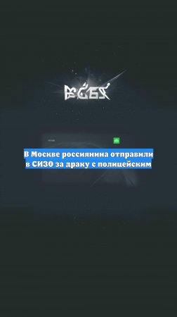 В Москве россиянина отправили в СИЗО за драку с полицейским