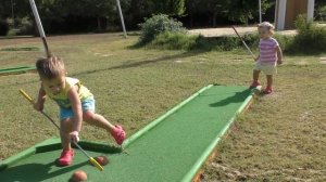 ✿ Турция День #4 Играем в Мини-Гольф ГолдСити от Диана Шоу Play Mini-Golf GoldCity Diana Show