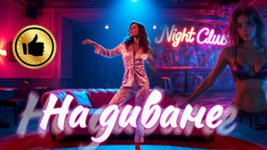 Night club на диване. Клубная музыка. Музыка дискотек