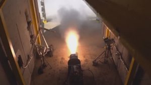 Испытания двигателя для взлёта с другой планеты