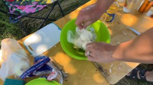ОТДЫХ на природе В ПОЛЕ, как и должен быть: рыбалка, палатка, лодка, шашлык, веселье.