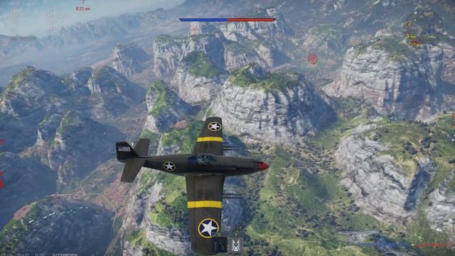 War Thunder. Веселые полетушки на американцах.