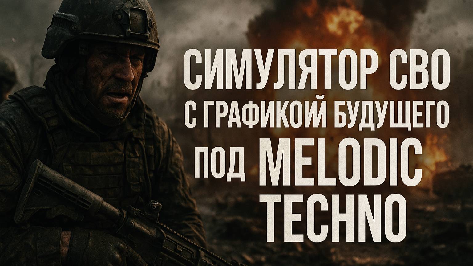 Симулятор СВО с графикой будущего под Melodic Techno | СМОТРЕТЬ НА МАКС. ГРОМКОСТИ.