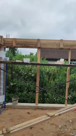 Опалубка/ Строительство #construction #стройка #монолит