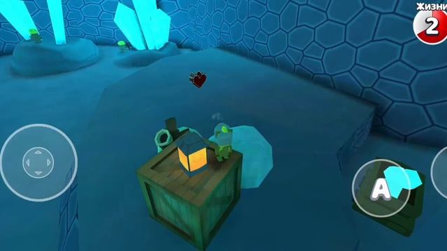 прохождение пещеры кротов в снежной долине Super Bear Adventure супер беар адвенчер