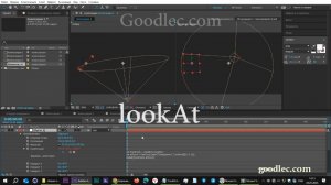 Выражения. Метод lookAt(fromPoint, atPoint) в After Effects