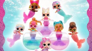 Открываем шар с куклой лол русалкой 🧜♀️ Lol surprise mermaids ✨️