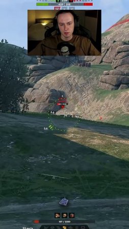 Выживание шотного кранвана с тремя отметками Tanks Blitz
