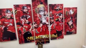 Видео-отзыв на модульную картину ХК Авангард от Sport-fans