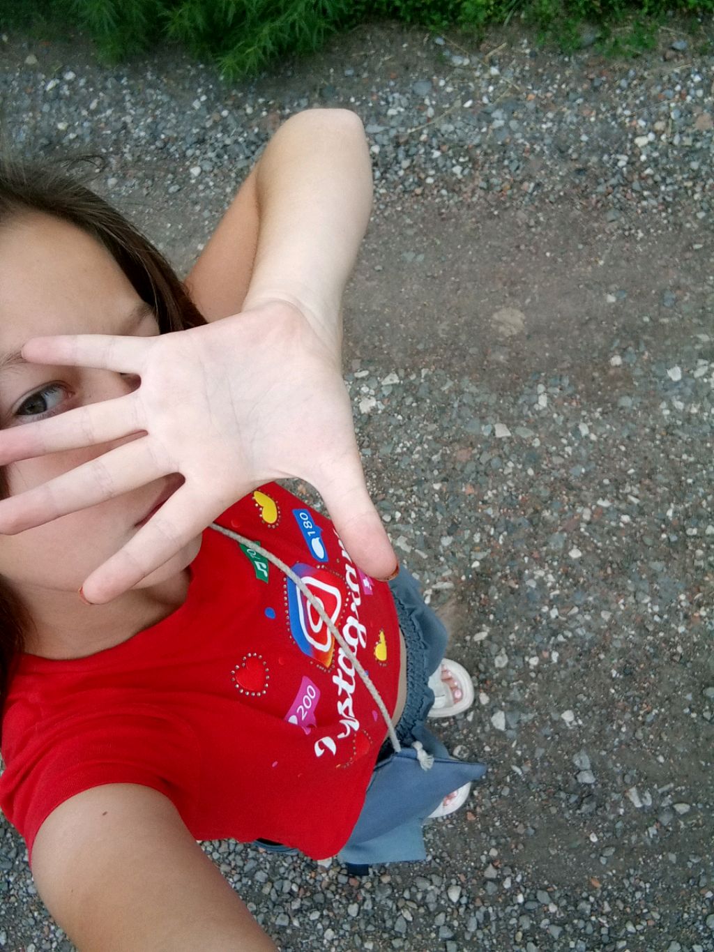 я у бабушки