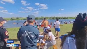 В Якутске сотрудники ГИМС проводят рейды по несанкционированным пляжам
