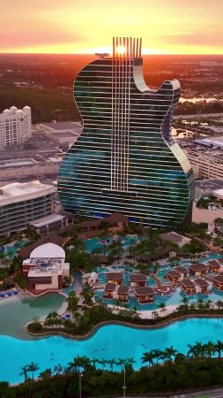 📍Отель и казино 🎸🎰 Hard Rock Hotel & Casino недалеко от Форт-Лодердейла во Флориде, США 🇺🇸