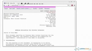 10. RFC1918 - Private Addresses