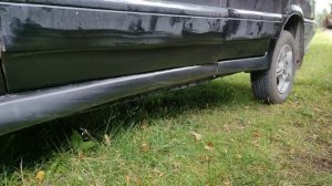 покраска автомобиля, как перекупы готовят автомобиль к продаже, подкрасили губки и вперёд