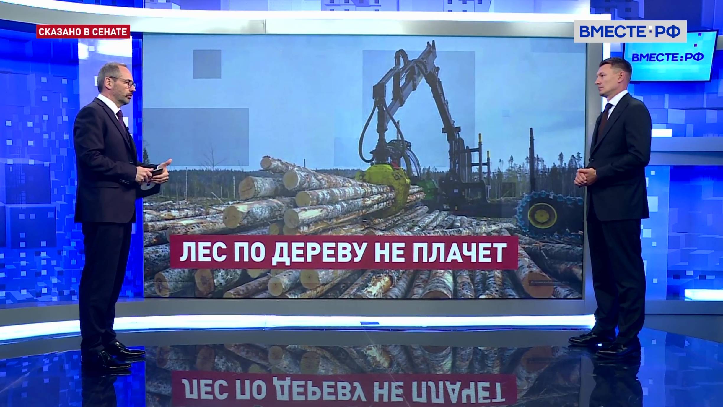 Развитие лесного комплекса России. Александр Двойных. Сказано в Сенате